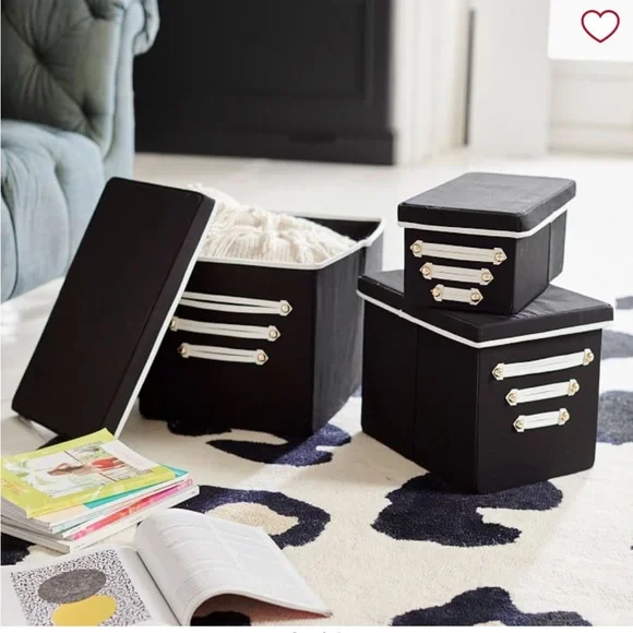 Pottery Barn Storage Bins - Picture 4 of 14